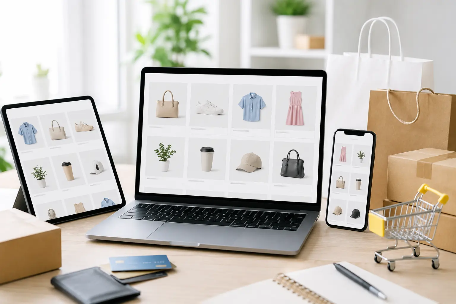 E-Ticaret Web Sayfası - Online Satışa Başlama